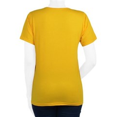 تی شرت T Shirt   Women turtlenecks Knitted Tshirt designs Saman Tricot sunflower yellow168629thumbnail